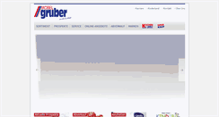 Desktop Screenshot of moebel-gruber.de